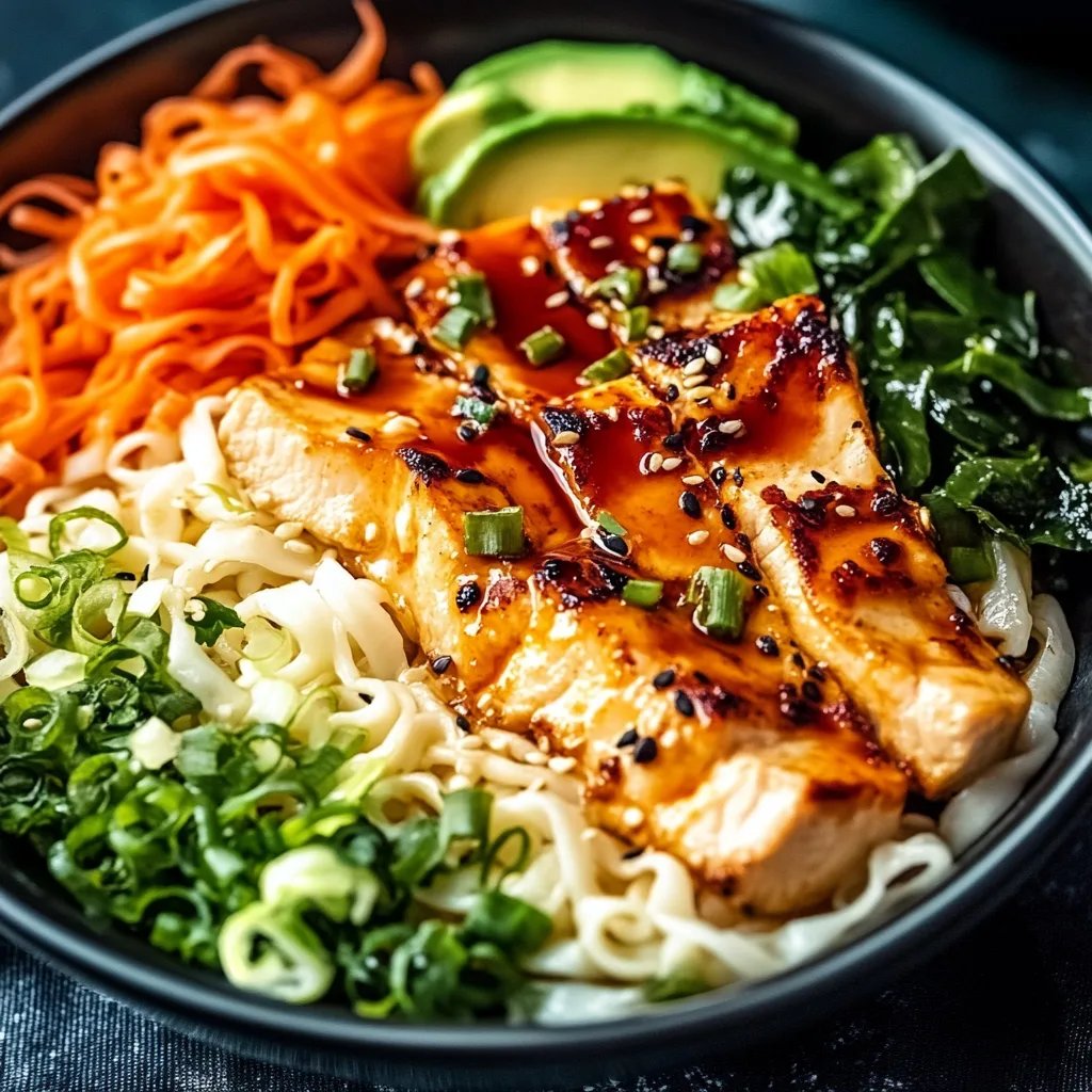 Teriyaki Salmon Bowl
