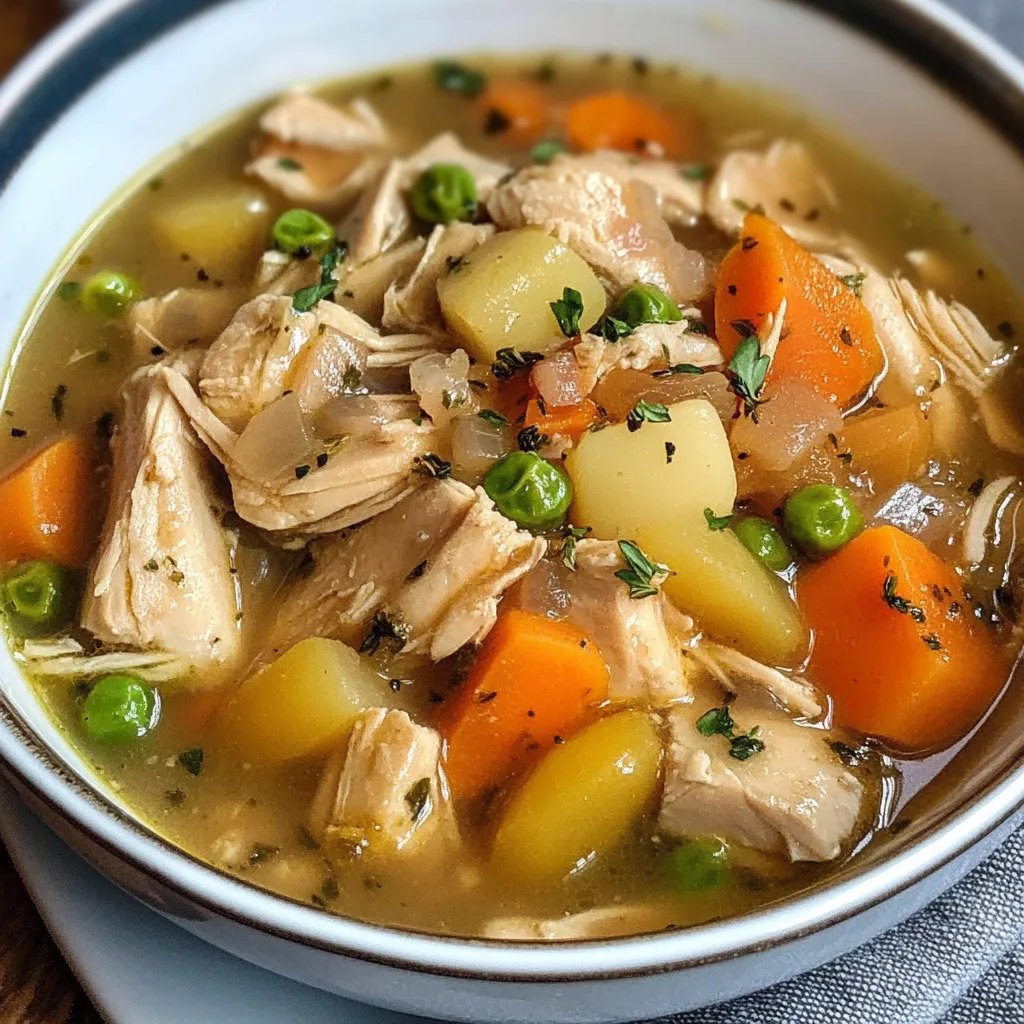 Slow Cooker Chicken Stew