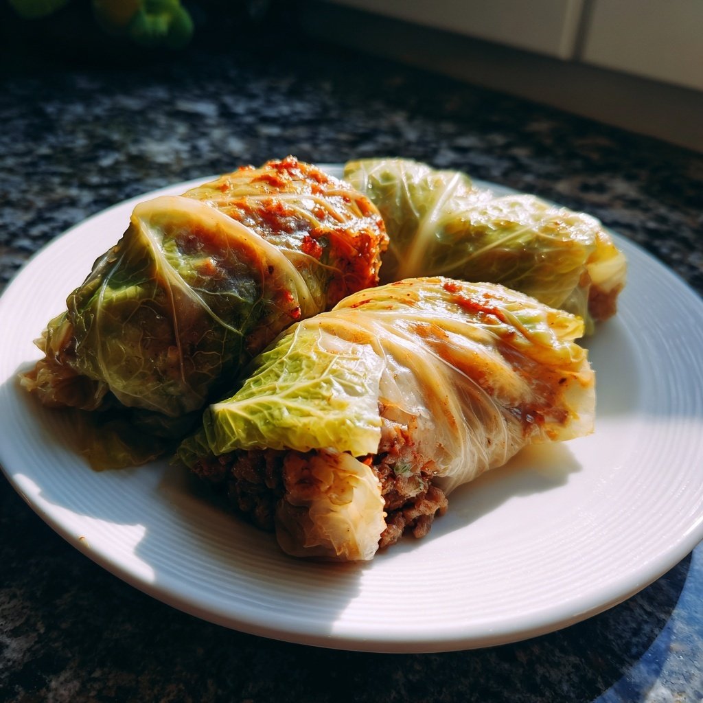 Beef And Rice Cabbage Rolls