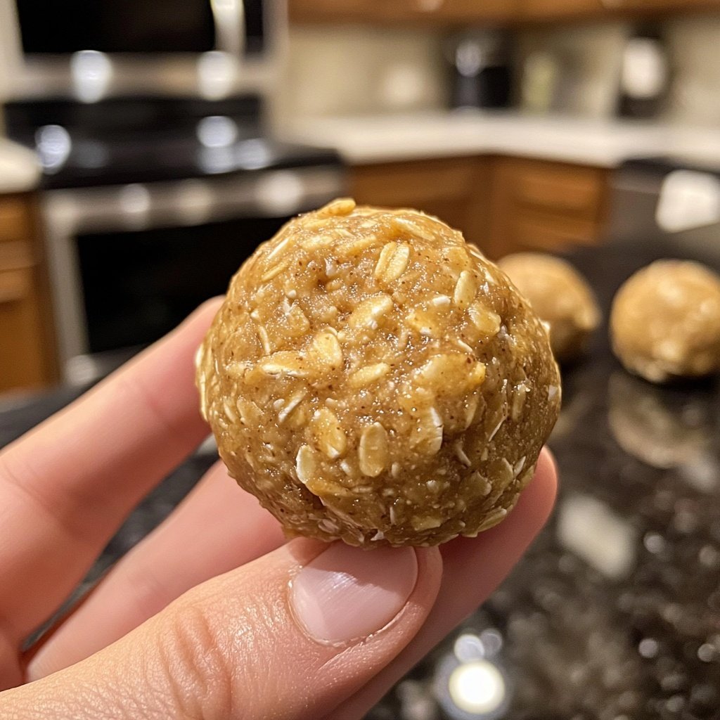 Protein Balls with Peanut Butter and Oats