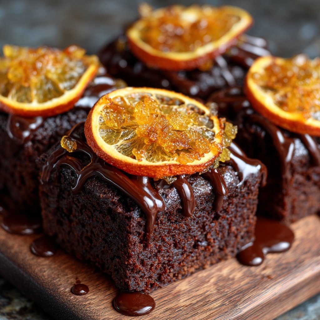 Chocolate Orange Snack Cake