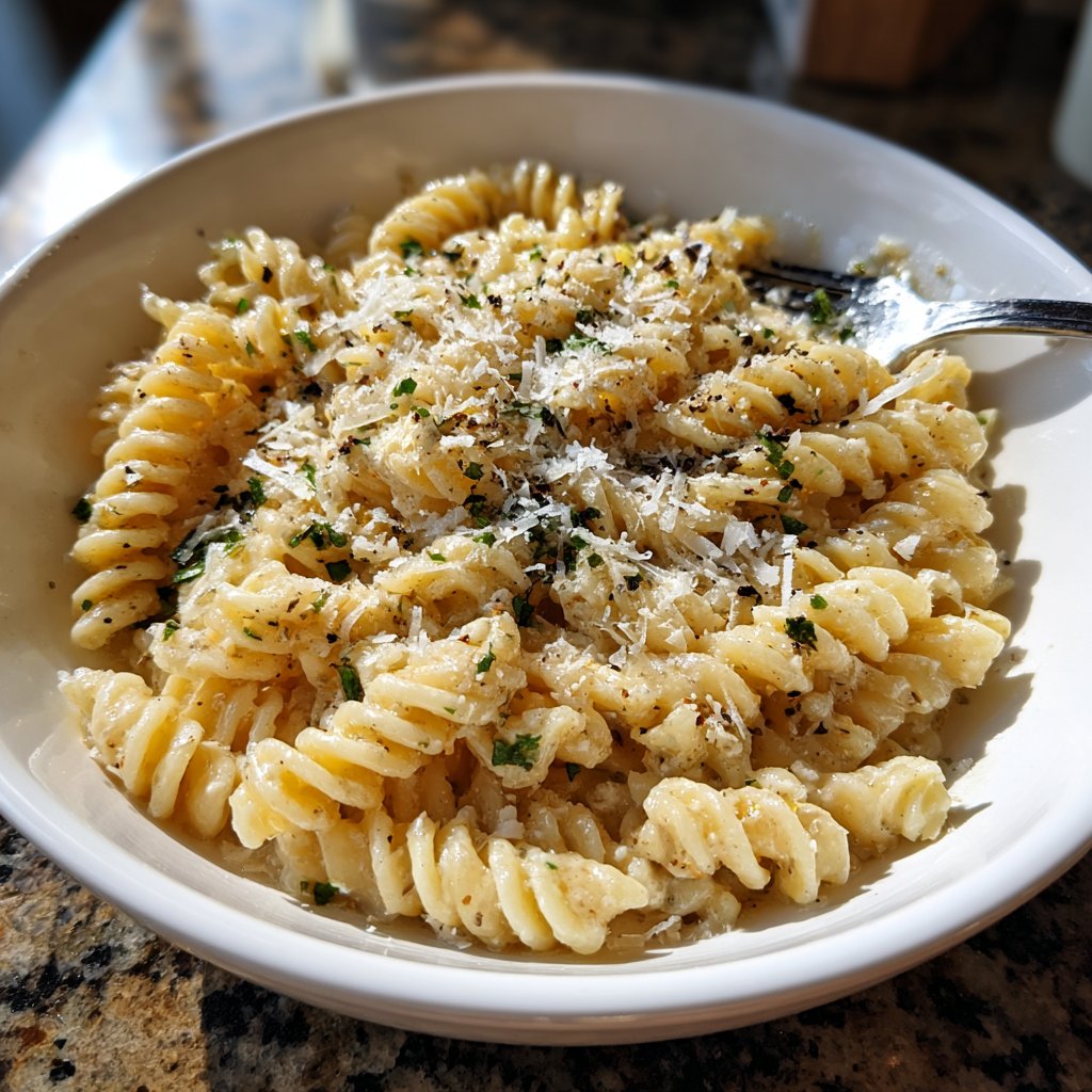 Sunday Creamy White Bean Pasta