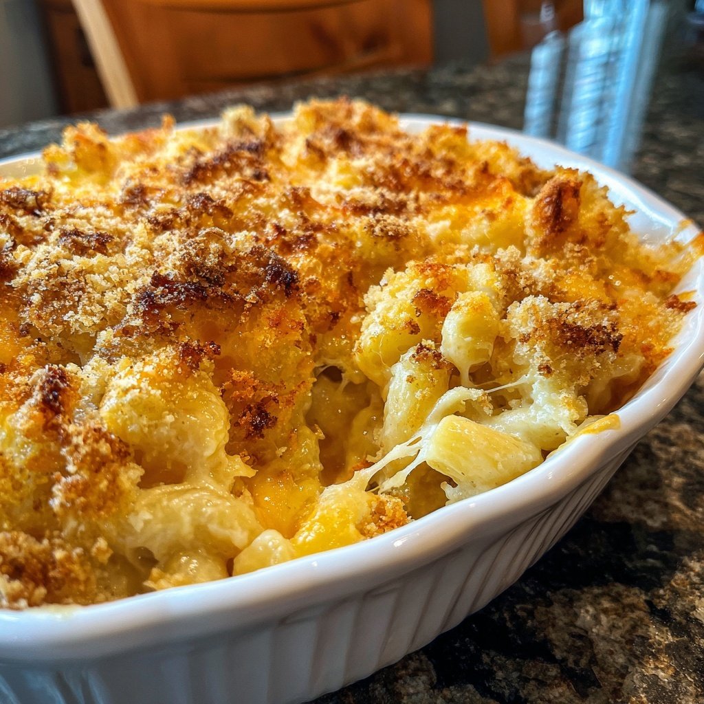Comfort Food Baked Mac And Cheese