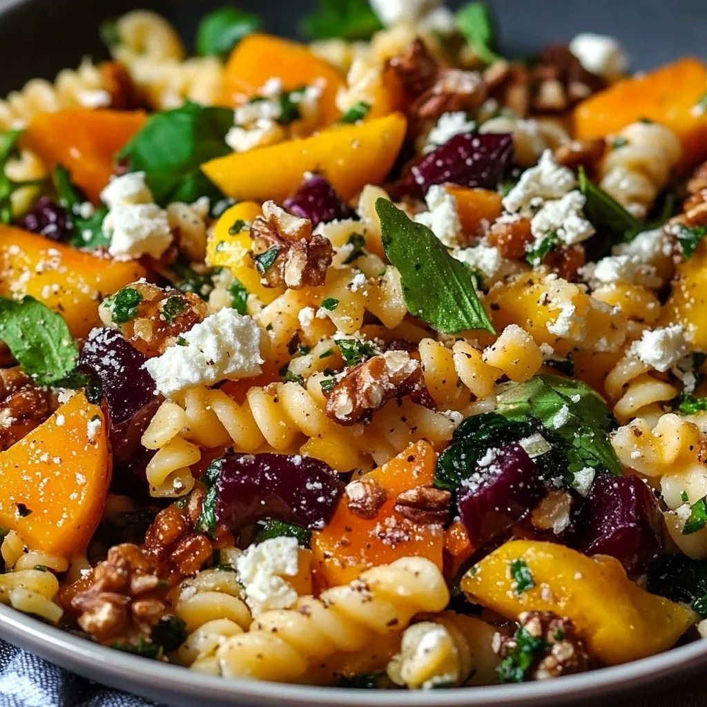 Fall Harvest Pasta Salad