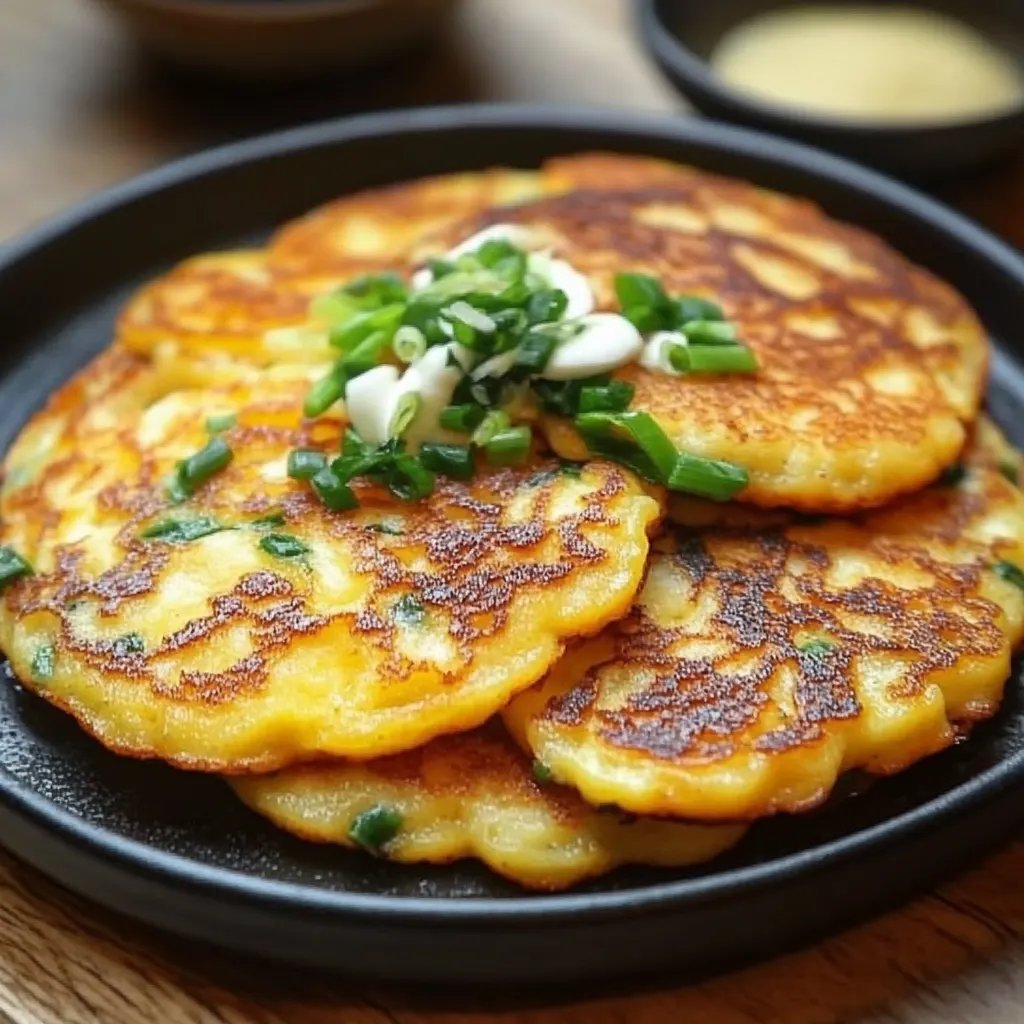 Gamjajeon Pancakes