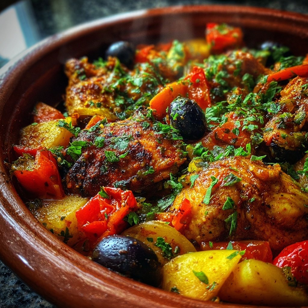 Global Flavors Moroccan Chicken Tagine