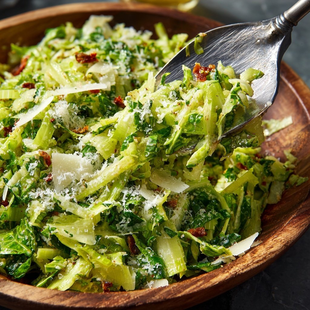 Celery Salad With Parmesan And Lemon