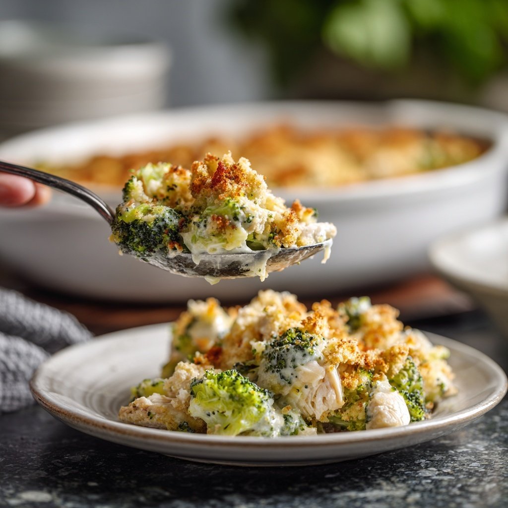 Healthy Chicken And Broccoli Casserole