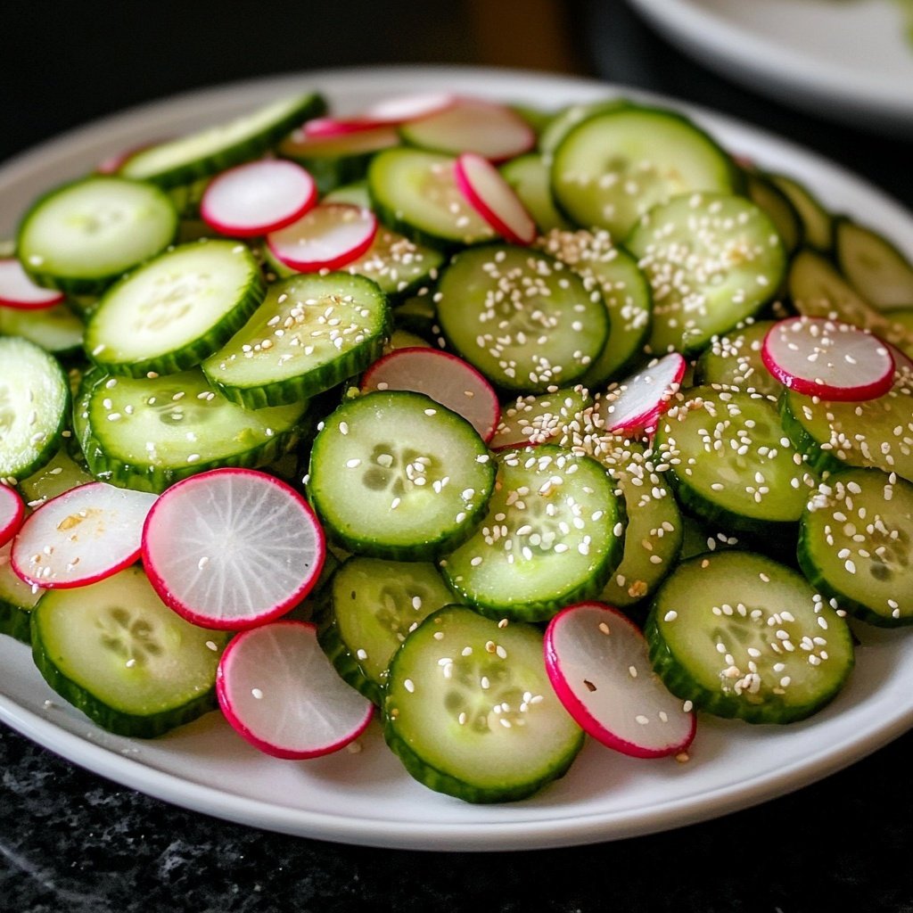Easy Asian Cucumber Salad