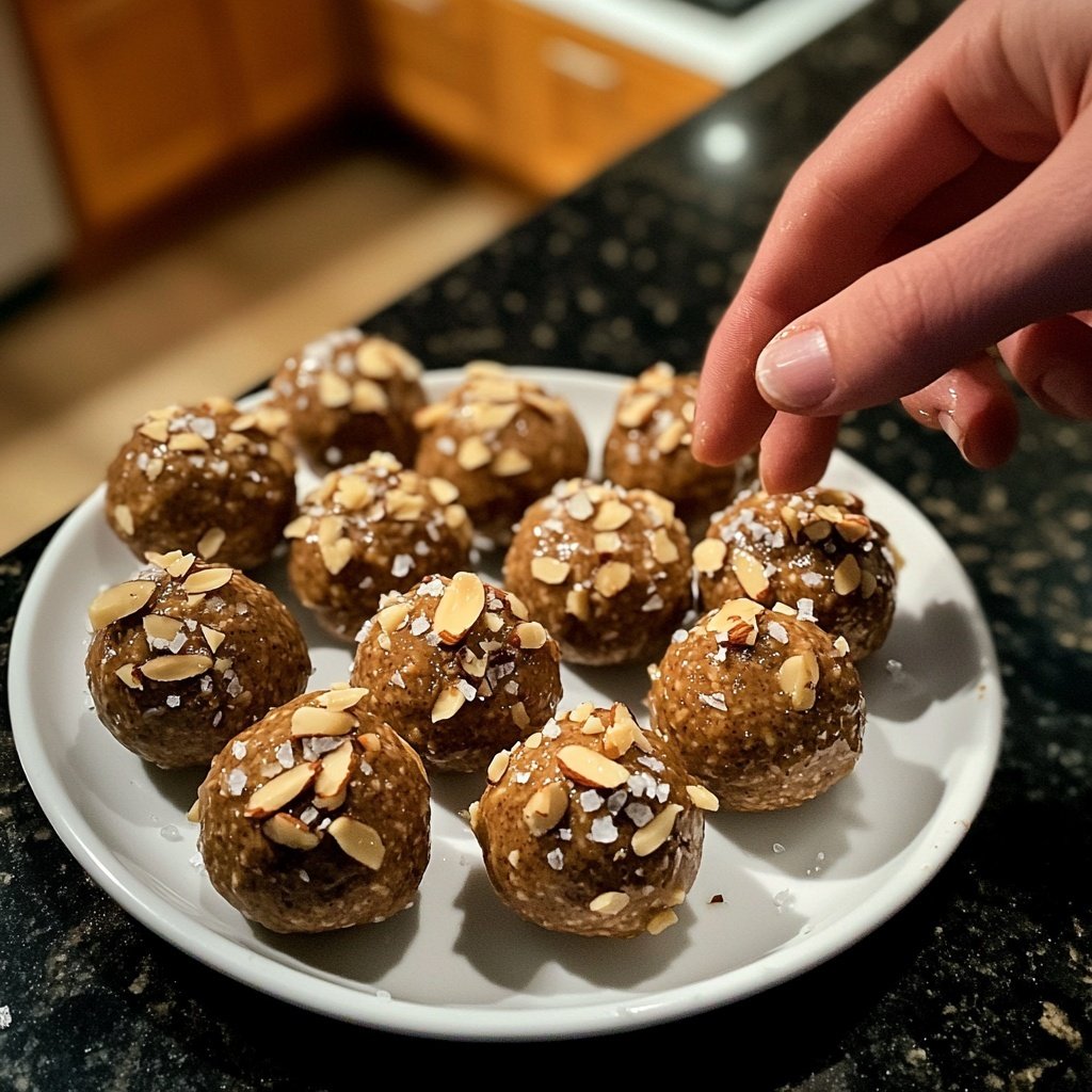 Almond Butter Protein Balls