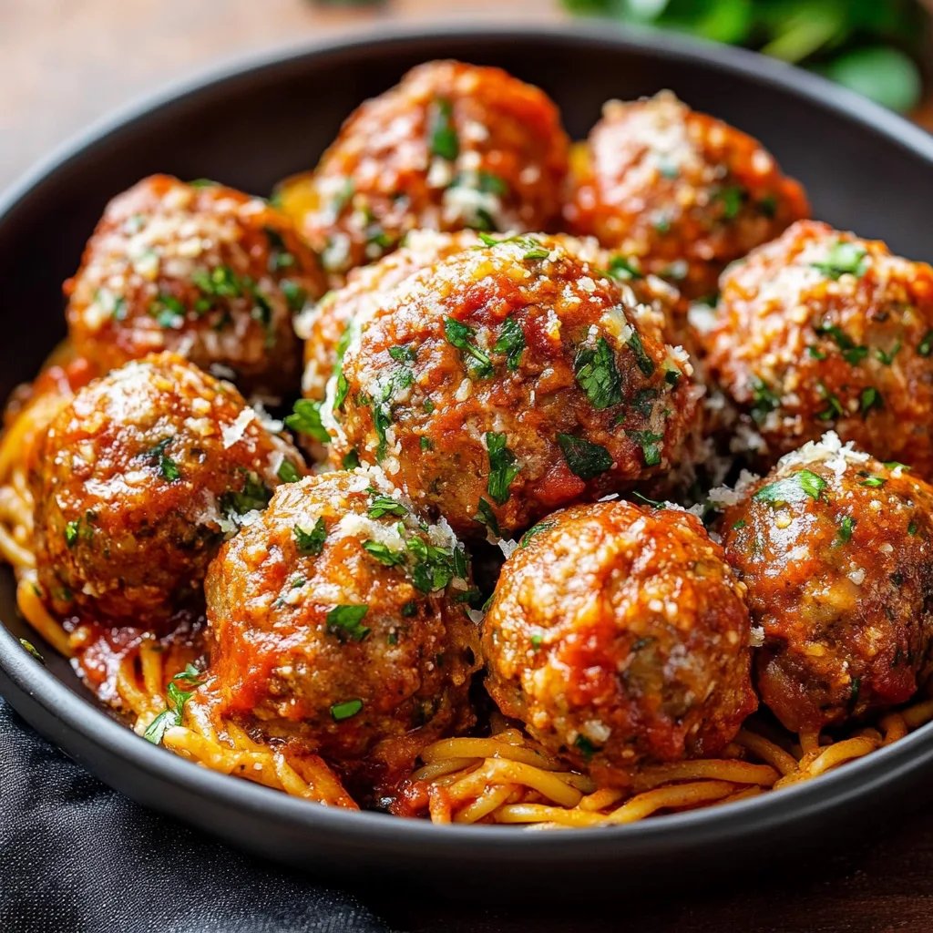 Melt-In-Your-Mouth Italian Meatballs