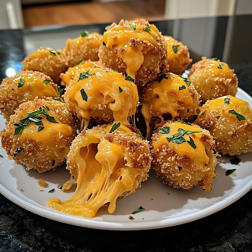 Fried Mac and Cheese Bites