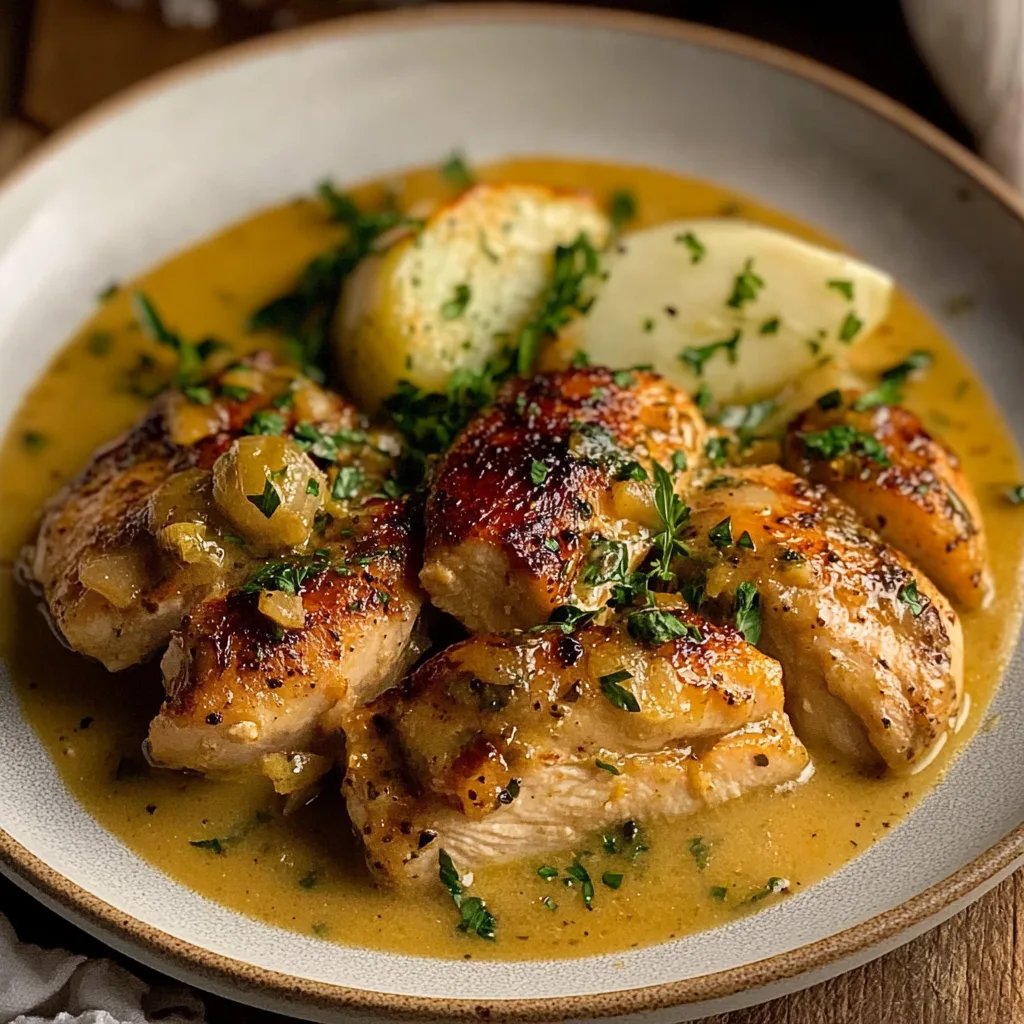 Creamy Garlic Chicken